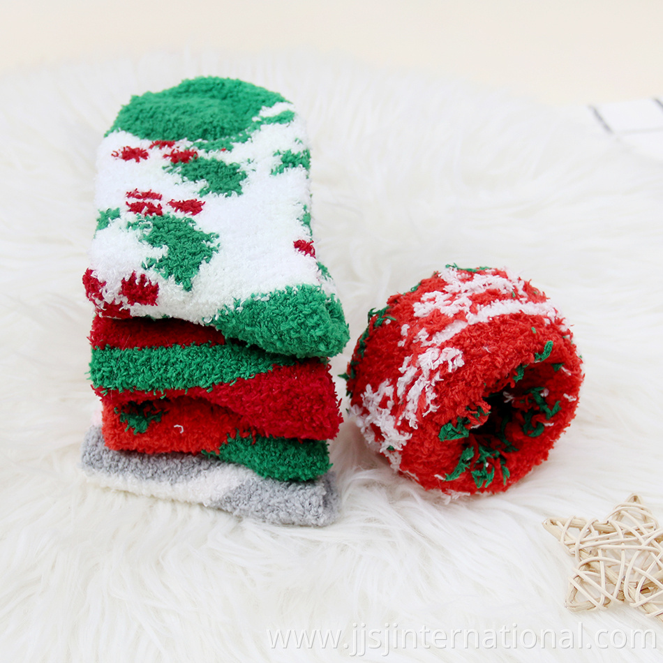 Custom Santa Claus Tide Socks Thermal Socks